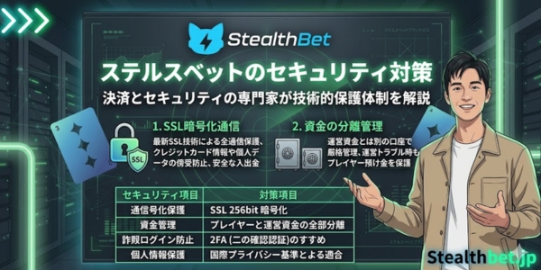ステルスベット セキュリティ